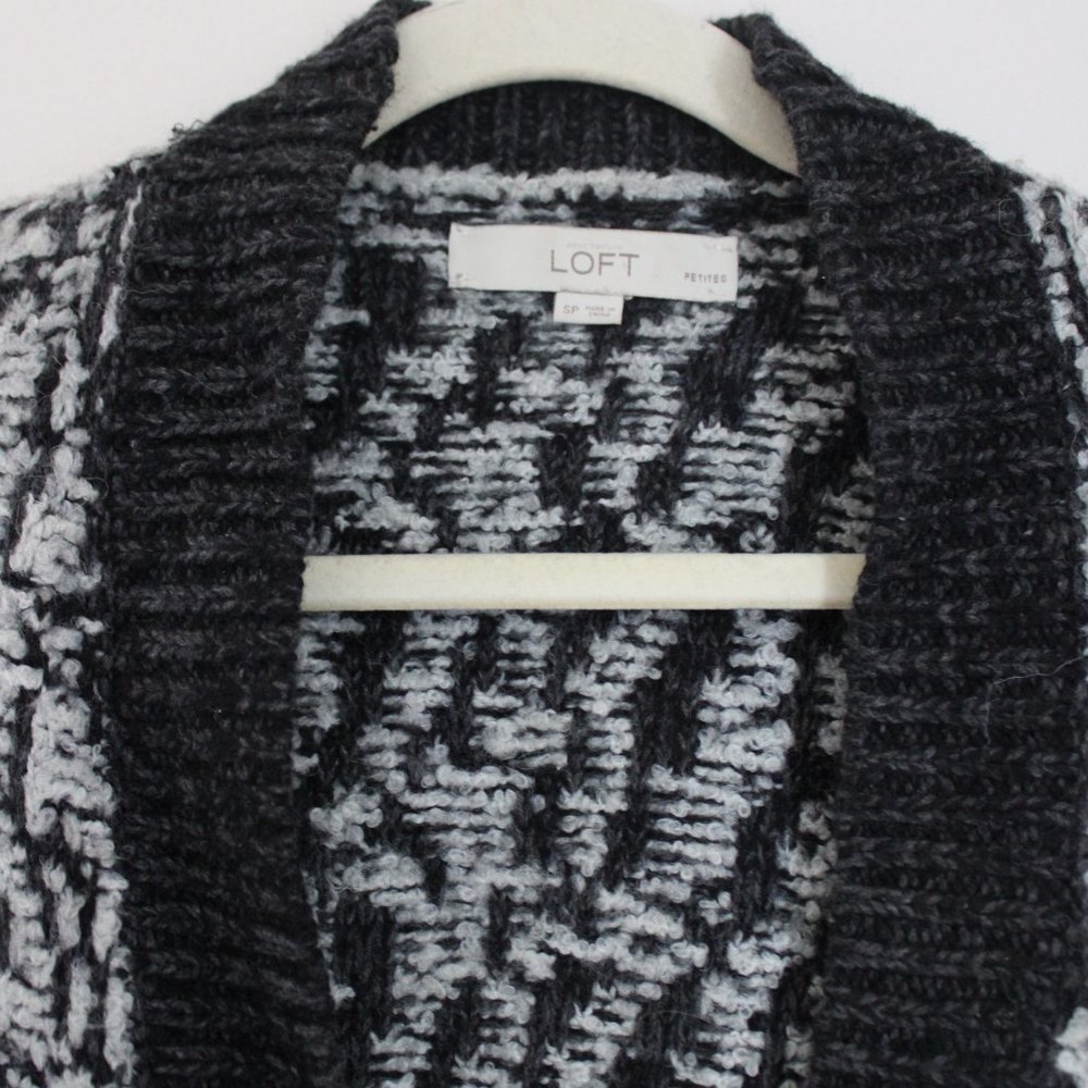 LOFT Open Front Cardigan - Picture 2 of 4